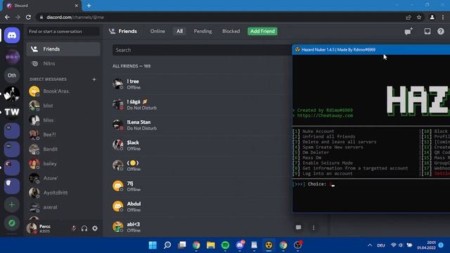 Discord Account Nuked & Disabled (17k server owner) смотреть онлайн