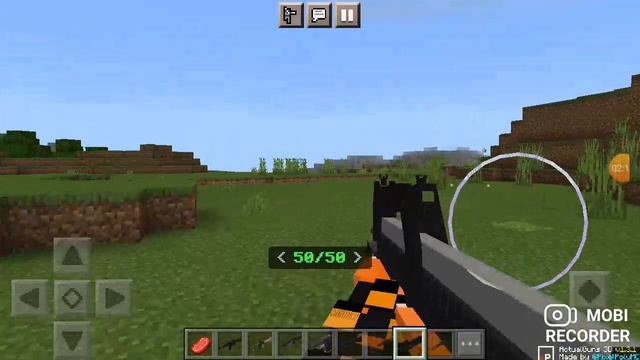 Майнкрафт обзоры модов. Мод на 3д оружие. смотреть онлайн