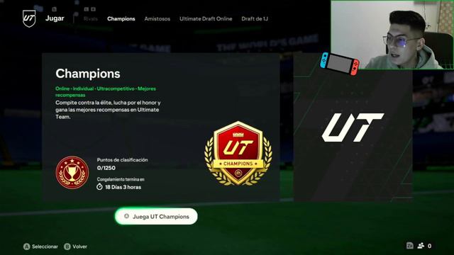 FC 24 NINTENDO SWITCH COMO INICIAR EN ULTIMATE TEAM смотреть онлайн