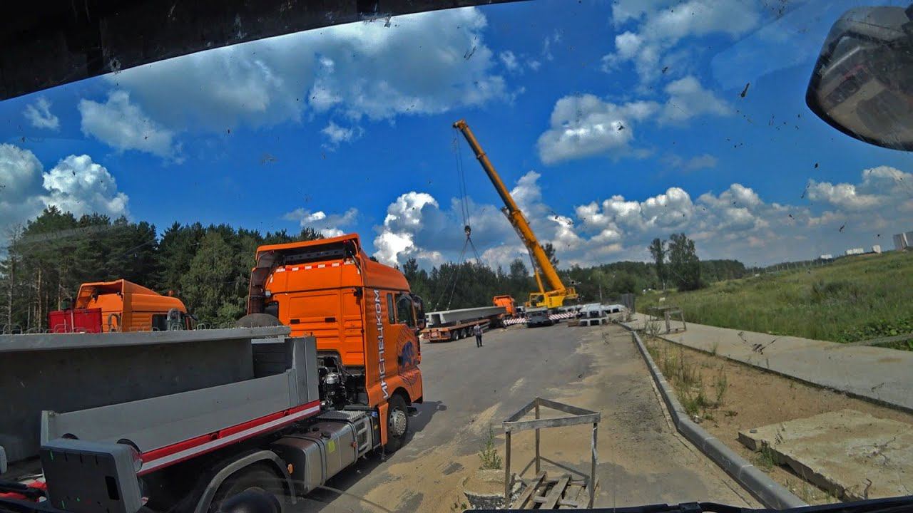 Длинные балки / Негабарит по Москве смотреть онлайн