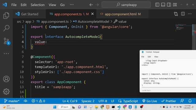 Angular 14 ngx-chips Example to Build Material Tag Input Field With Autocomplete in Browser Using T смотреть онлайн