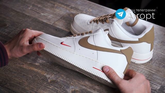 Самая точная копия кроссовки Nike Air Force 1 Low Yohood Rice White смотреть онлайн