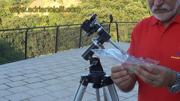 Telescopio Sky Watcher 70 / 900  eq1  istruzioni  video montaggio