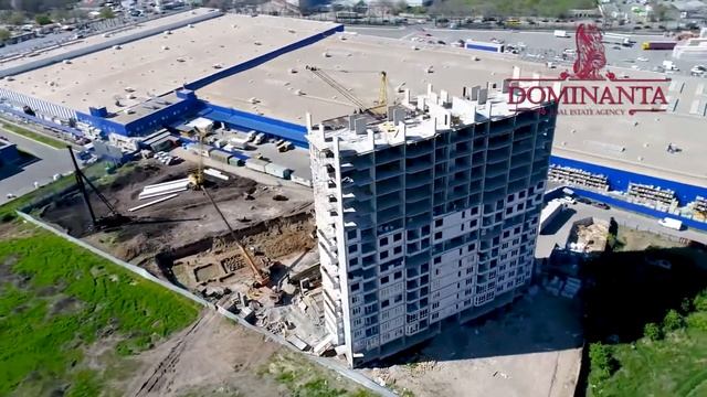 Жилой Комплекс Акварель, Одесса. Обзор с квадрокоптера смотреть онлайн