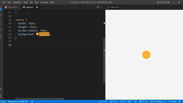 How To Easily Create A Pulse Animation in CSS | Pulse Effects in HTML & CSS смотреть онлайн
