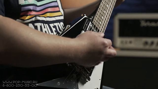 Epiphone Flying V Ebony смотреть онлайн