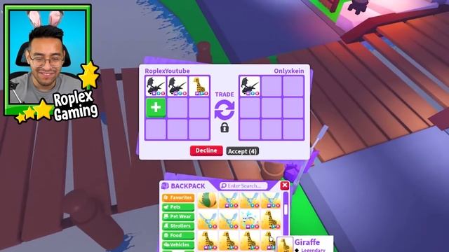 I FLEX BATTLES THE RICHEST PEOPLE EVER...(Adopt me Roblox) смотреть онлайн