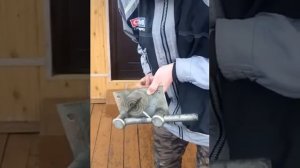 Замок с падающим ключом