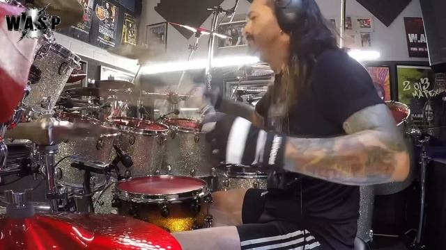 Aquiles Priester Drum Cam Playing W.A.S.P. Chainsaw Charlie (Murders in the New Morgue) #wasp смотреть онлайн