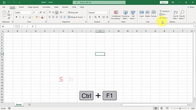 Auto Hide Ribbon in Excel 2021. смотреть онлайн