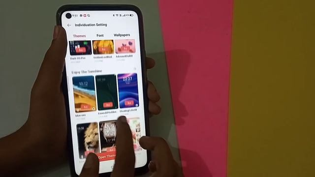 How to change theme in realme x7 pro mobile phone, theme change kaise kare смотреть онлайн