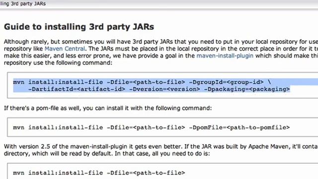 Instalando JAR de Terceros con Maven смотреть онлайн
