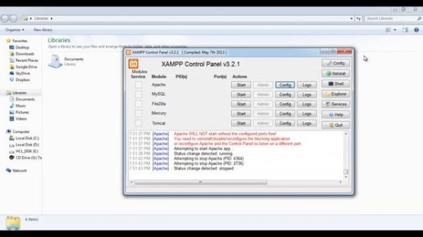 XAMPP | How to setup XAMPP Apache Port Number