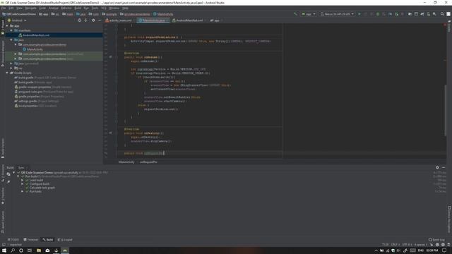 QR Code Scanner Example for AndroidX in Android Studio 3.5.3 | Android Tutorials | ChiKhu193 смотреть онлайн