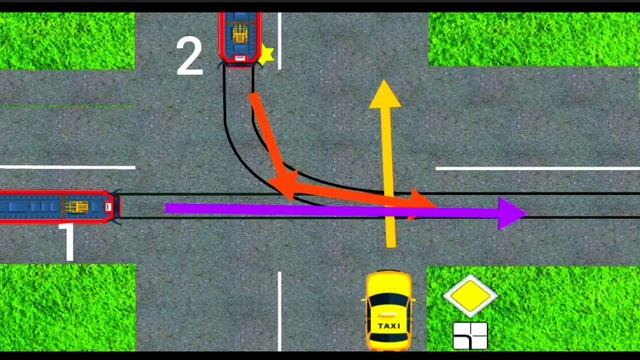 Кто должен уступить? ПДД разбор #пдд смотреть онлайн