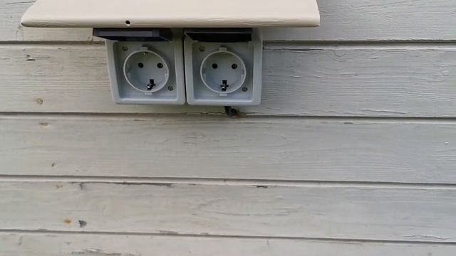 Уличная розетка