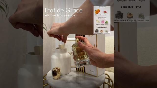 Аромат-свадьба в зеленых садах Граса • Etat de Grace Plume Impression смотреть онлайн