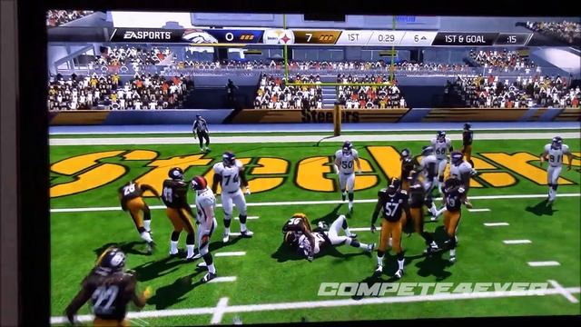 MADDEN 25 BRONCOS AT STEELERS E3 13 PLAYSTATION 3 смотреть онлайн