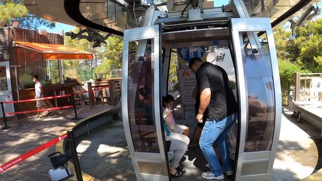 ALANYA CABLE CARE - Alanya Teleferik - Turkey (4K)