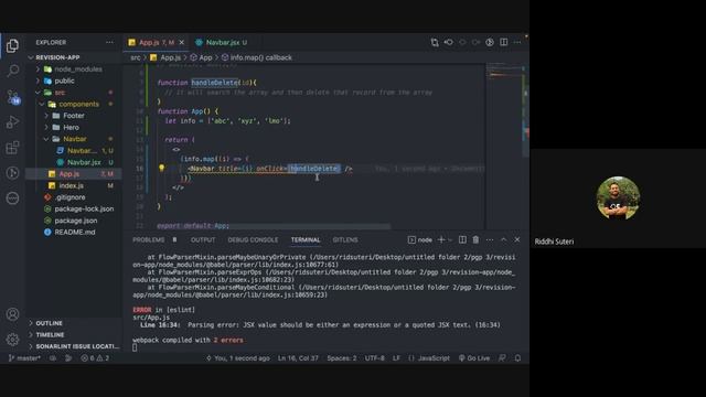 Cuvette Revision Class - React JS смотреть онлайн