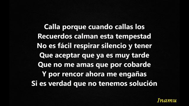 Miente - David Bustamante (con Letra)