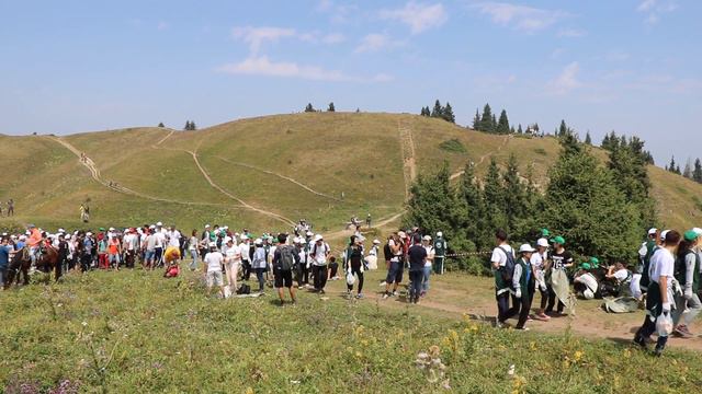 Бакытжан Сагинтаев поблагодарил волонтеров, принявших участие в акции #Бiрге - #Taza Qazaqstan смотреть онлайн