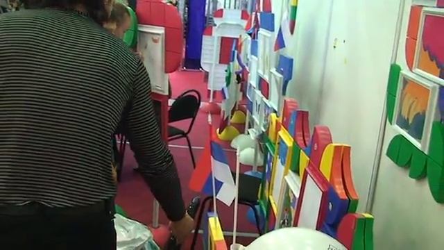 Стенды для детских выставок, для детского сада смотреть онлайн