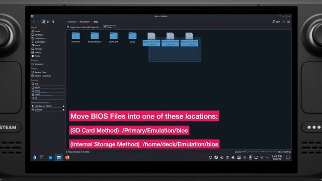 Steam Deck:How To Play Retro Games-Gameboy/NES/SNES/N64/Arcade MAME/PSP/Sega Genesis/Sega Saturn/ND