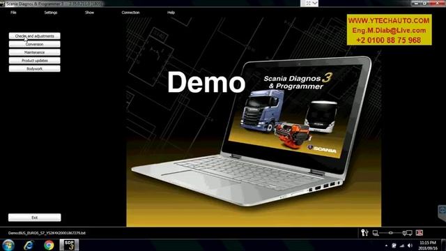 SCANIA SDP3 2.35 -  SCANIA Diagnos & Programmer 3  - Work With VCI3