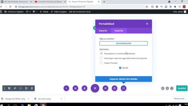 ✅ Importar y exportar un Json en Divi смотреть онлайн