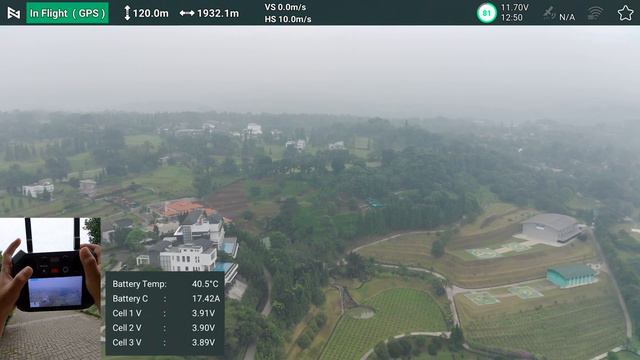 Fimi TX10 Smart Controller Range Test 2,7 Kilometer смотреть онлайн