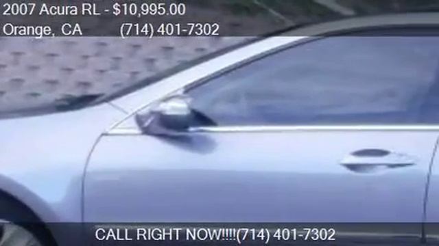 2007 Acura RL SH AWD w/Tech 4dr Sedan w/Technology Package f смотреть онлайн