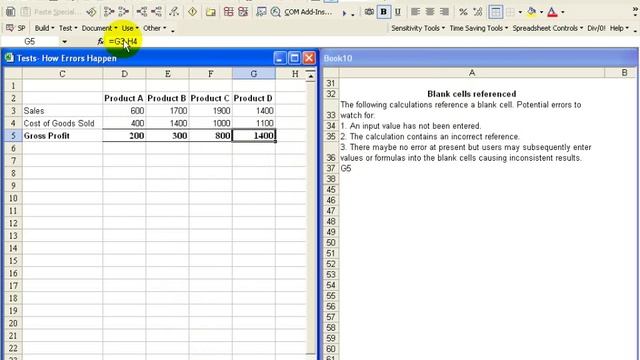 Find references to blank cells in Excel. Excel Auditing Course link below смотреть онлайн