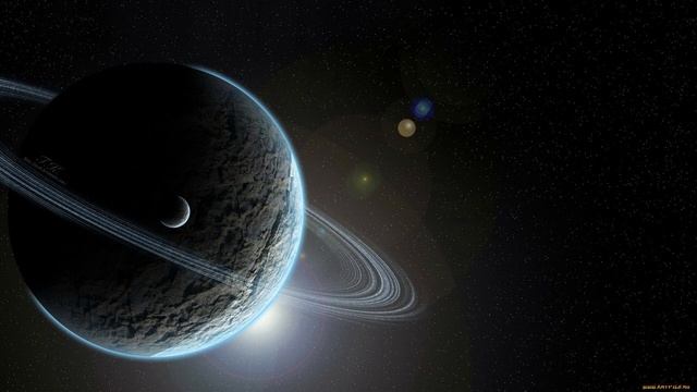 Сатурн - вторая по величине планета Солнечной системы. смотреть онлайн