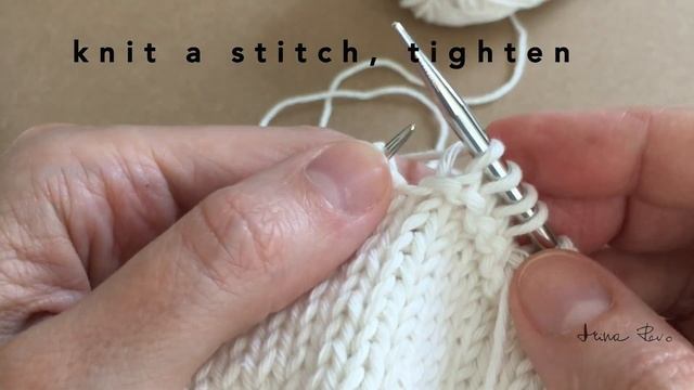 Helical GARTER - perfectly JOGLESS in the Round. смотреть онлайн