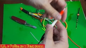 Светящиеся кембрики полезная вещь для ночной рыбалки.  Лайфхаки для рыбалки.