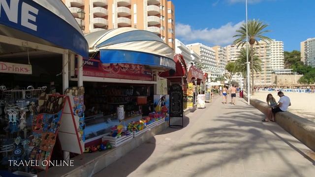 Magaluf MALLORCA Spain 2023 ?? ? NEW Beautiful Walking Tour [4K UHD]