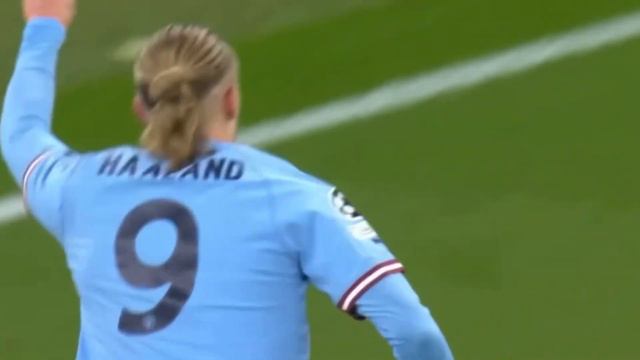 Haaland goal celebration 4k Football Clip for Edits