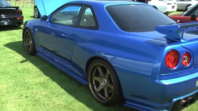 Nissan Skyline GT-R R34 car смотреть онлайн