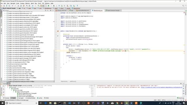 Android Neo4j driver integration tutorial [Beginners] смотреть онлайн