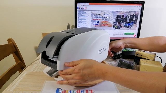 รีวิว สาธิต ทดสอบ IDP SMART 31S ID Card printer เครื่องพิมพ์บัตรพลาสติก смотреть онлайн