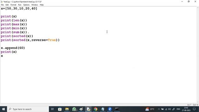 PYTHON tutorials || Demo - 2 || by Mr. Vijay On 27-09-2023 @10PM IST смотреть онлайн