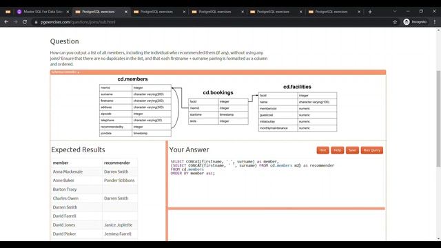 Walkthrough - PostgreSQL Self Join Solution | Atul Kumar смотреть онлайн