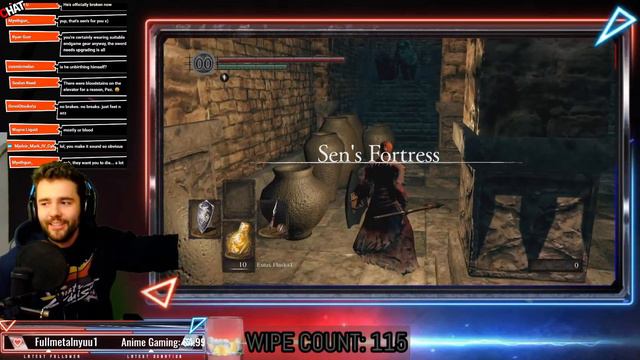 Sens Pain Made Me Naked! | FFP DARK SOULS REMASTER PLAYTHROUGH #7 смотреть онлайн
