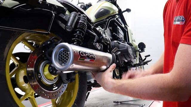 Honda Cmx 1100 Rebel 2021/2023 GPR Exhaust Fitting instructions смотреть онлайн