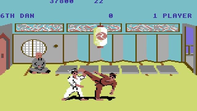 Way of the Exploding Fist Longplay (C64) [50 FPS] смотреть онлайн
