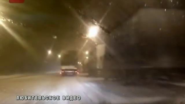 Из-за погоды затруднено движение на трассе М-10 смотреть онлайн