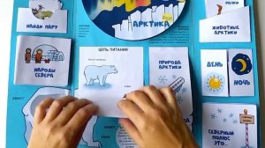 Лэпбук "Арктика" для дошкольников