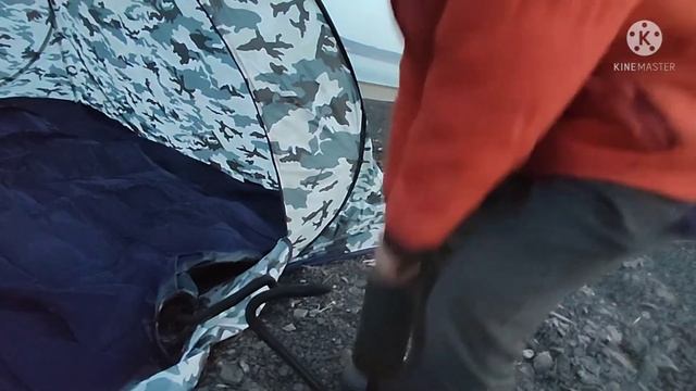 Первый весенние выезд на рыбалку. Сыда, залива нет. Ночёвка. смотреть онлайн