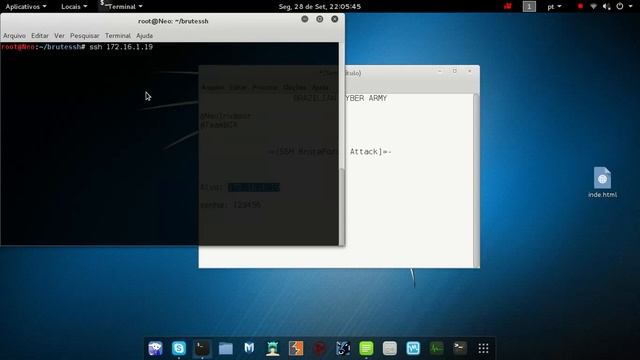 SSH BruteForce смотреть онлайн
